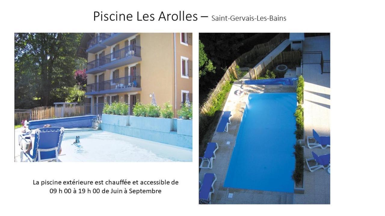 Duplex 6 Pers, Avec 8 Couchages, Garage, Wifi, Calme, Proche Des Pistes, Top Equipe Et Linges Fournis, Vue Magnifique Сен-Жерве-Ле-Бэн Экстерьер фото